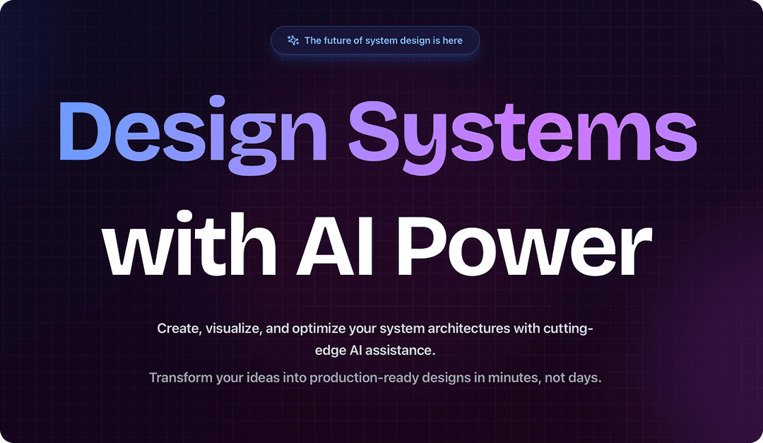 Syslo - AI-Assisted System Design Platform